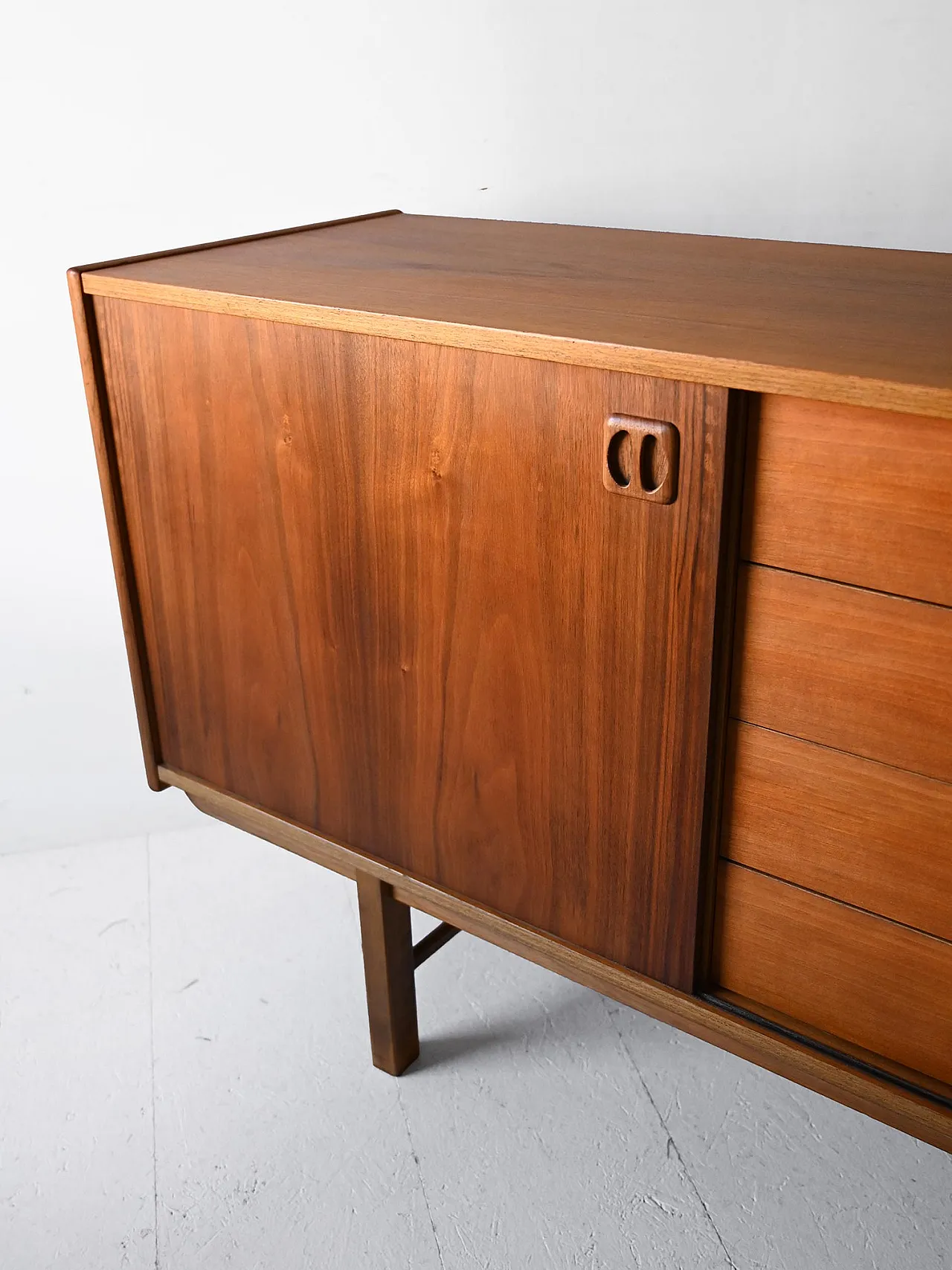 Swedish teak sideboard 11