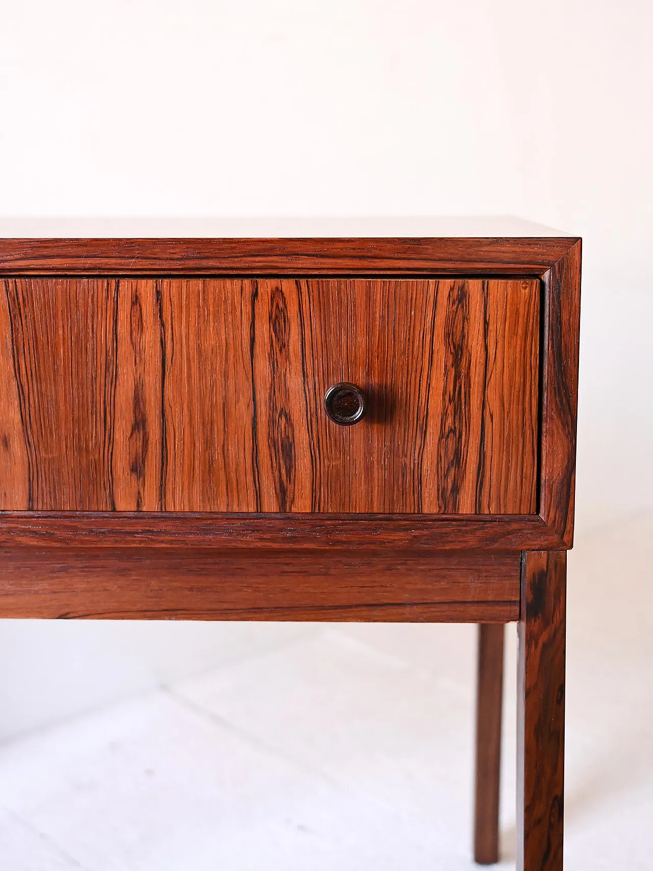 Bedside table in rosewood, 1960s 7