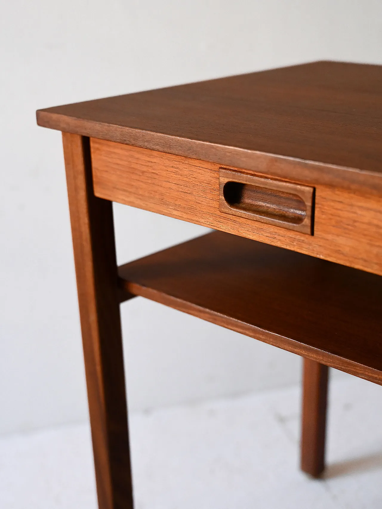 Teak console, 1970s 7