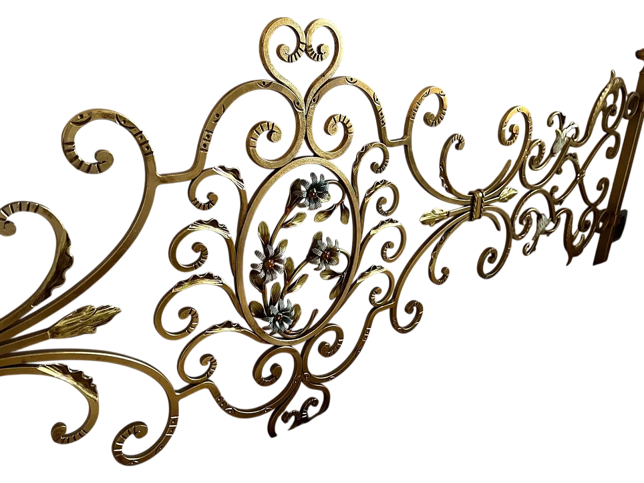 Headboard wrought iron, 80s 12