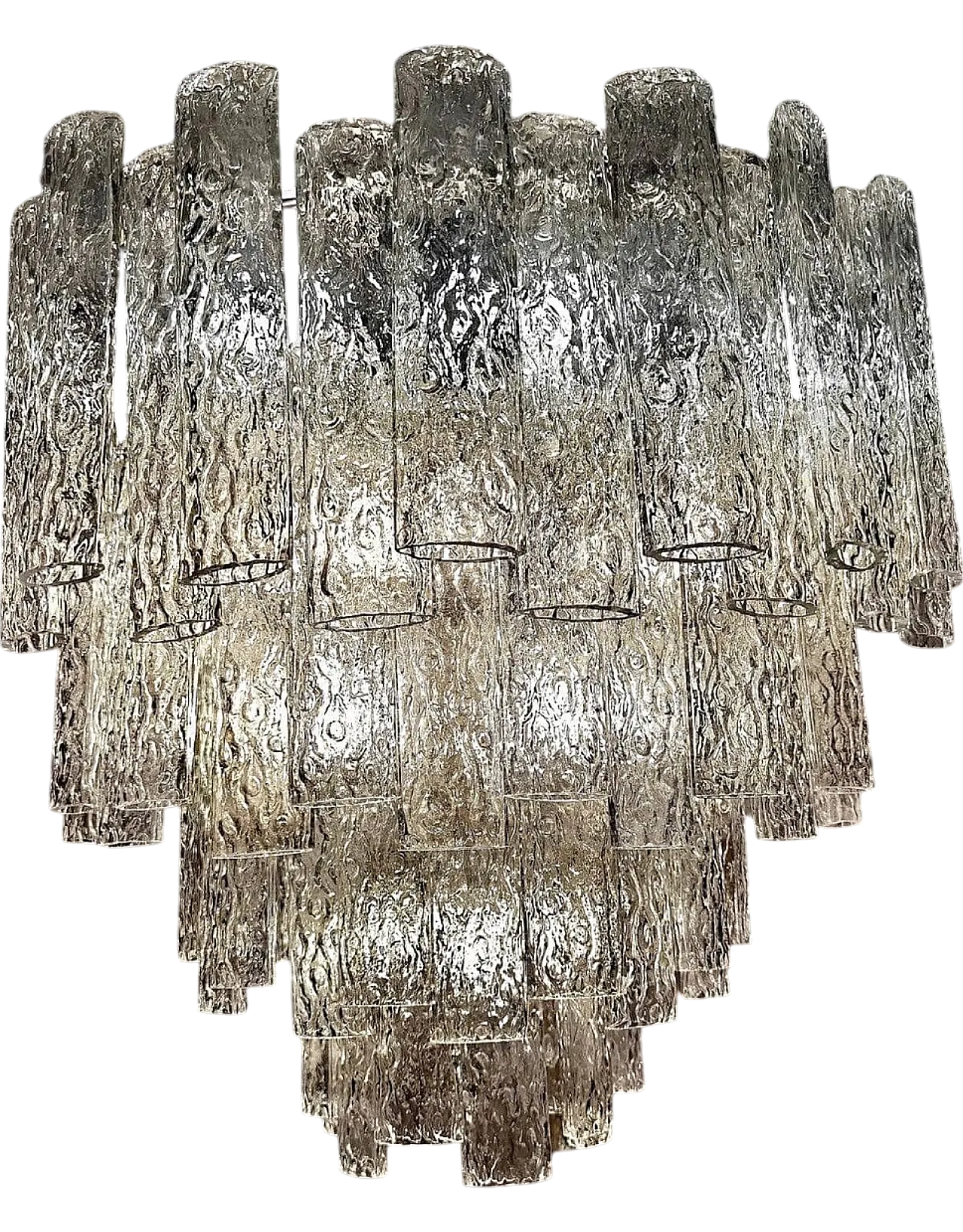 Murano Blown Glass Chandelier, 1970s 6