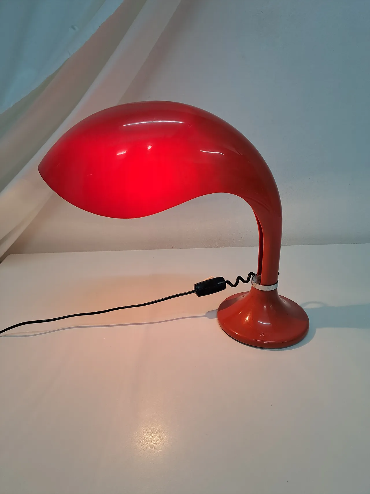 Table lamp by Marcello Cuneo for Ampglas, 60s 4