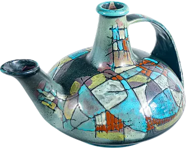 Ceramic jug by Nanni Valentini for Bruno Baratti, late 20th century