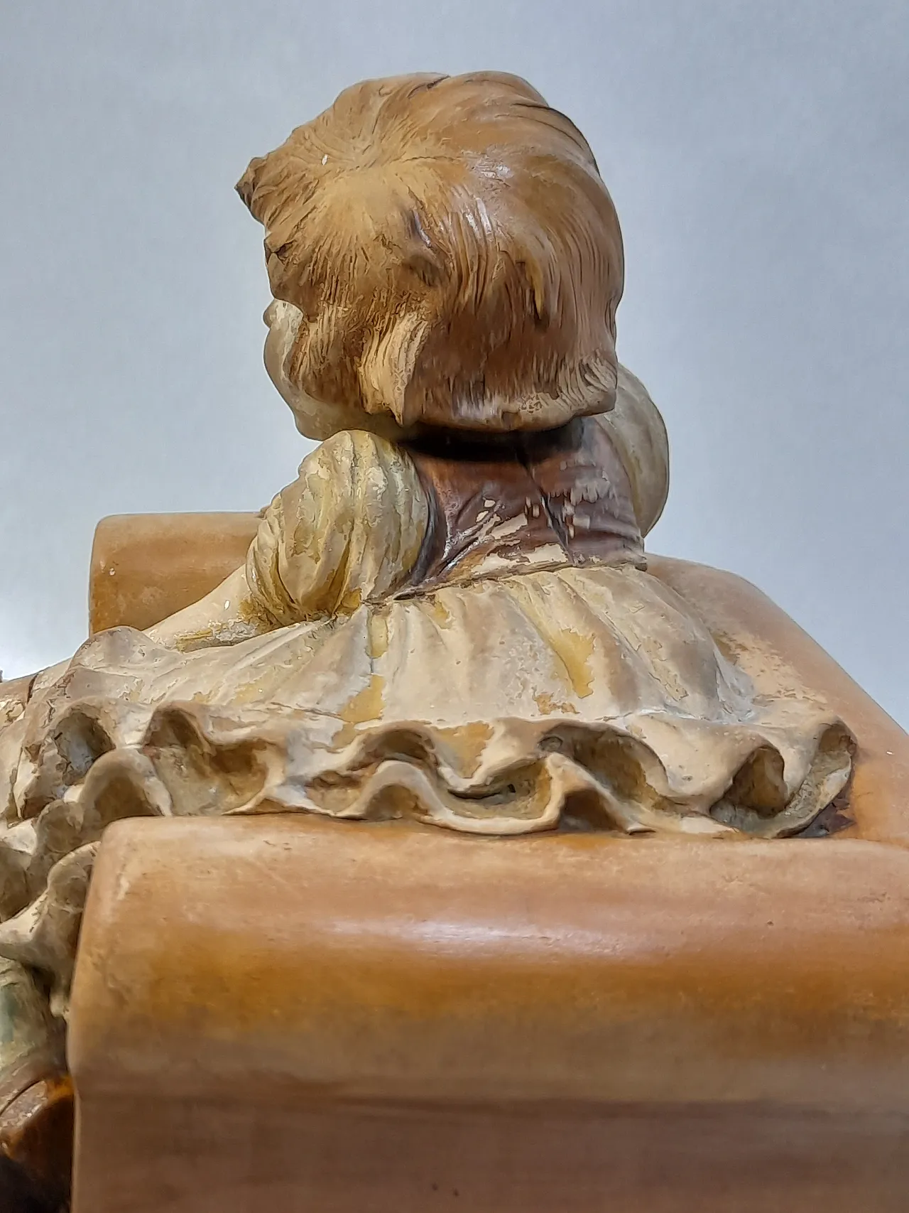 Pannunzio sculpture in terracotta, 40s 13