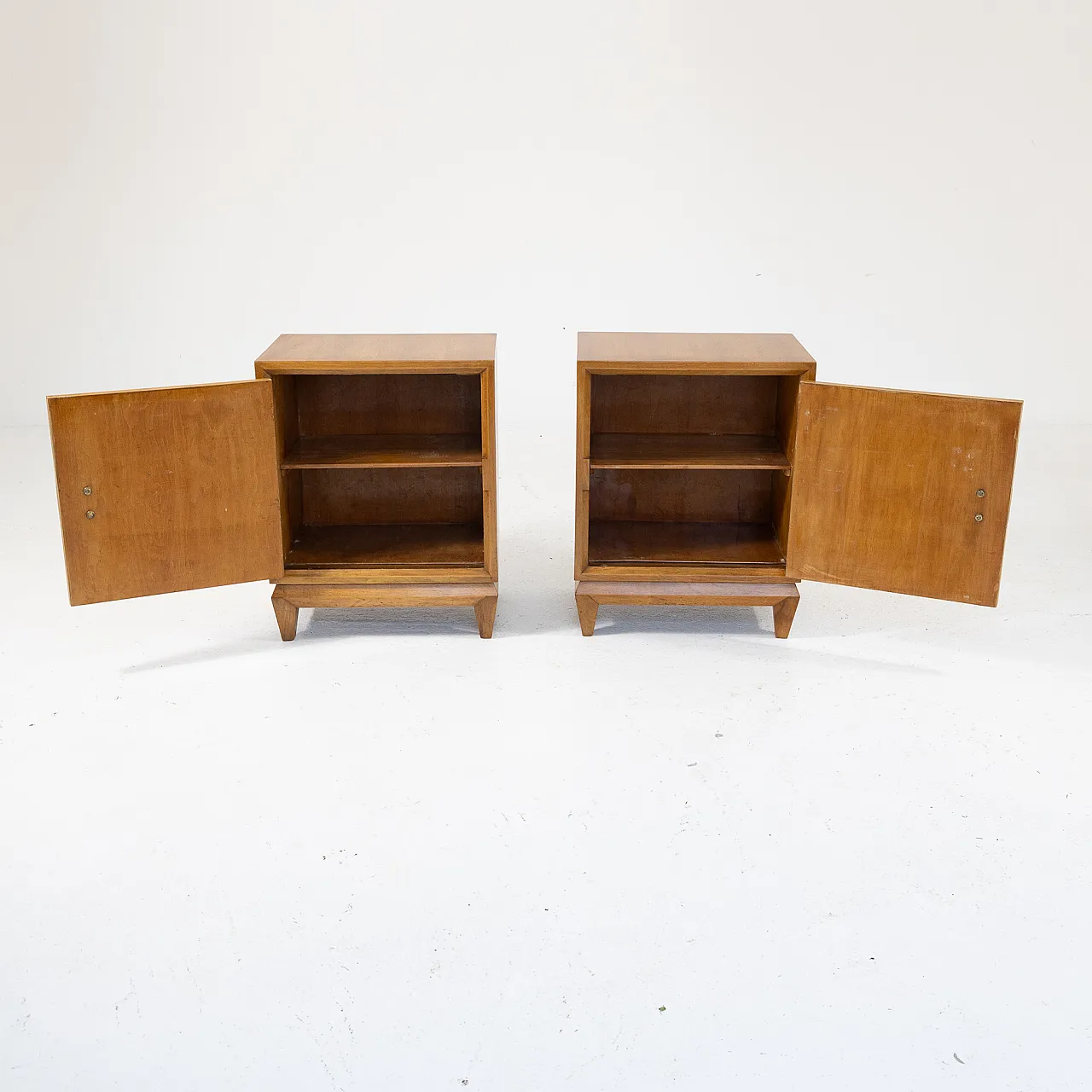 Pair of bedside tables, 1950s 5