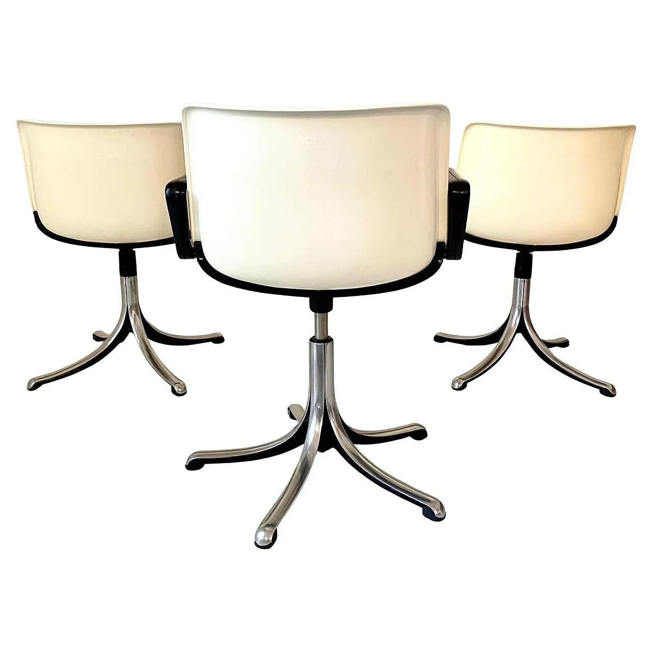 3 office chairs "Modus", Osvaldo Borsani for Tecno, 60s 3