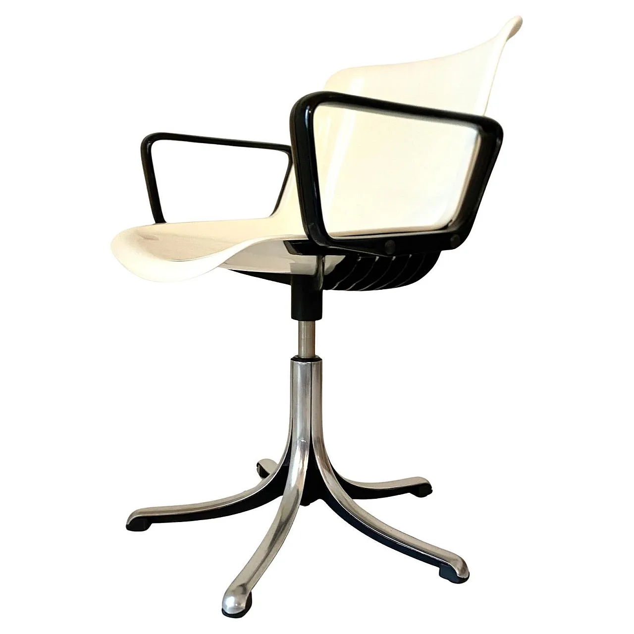 3 office chairs "Modus", Osvaldo Borsani for Tecno, 60s 6