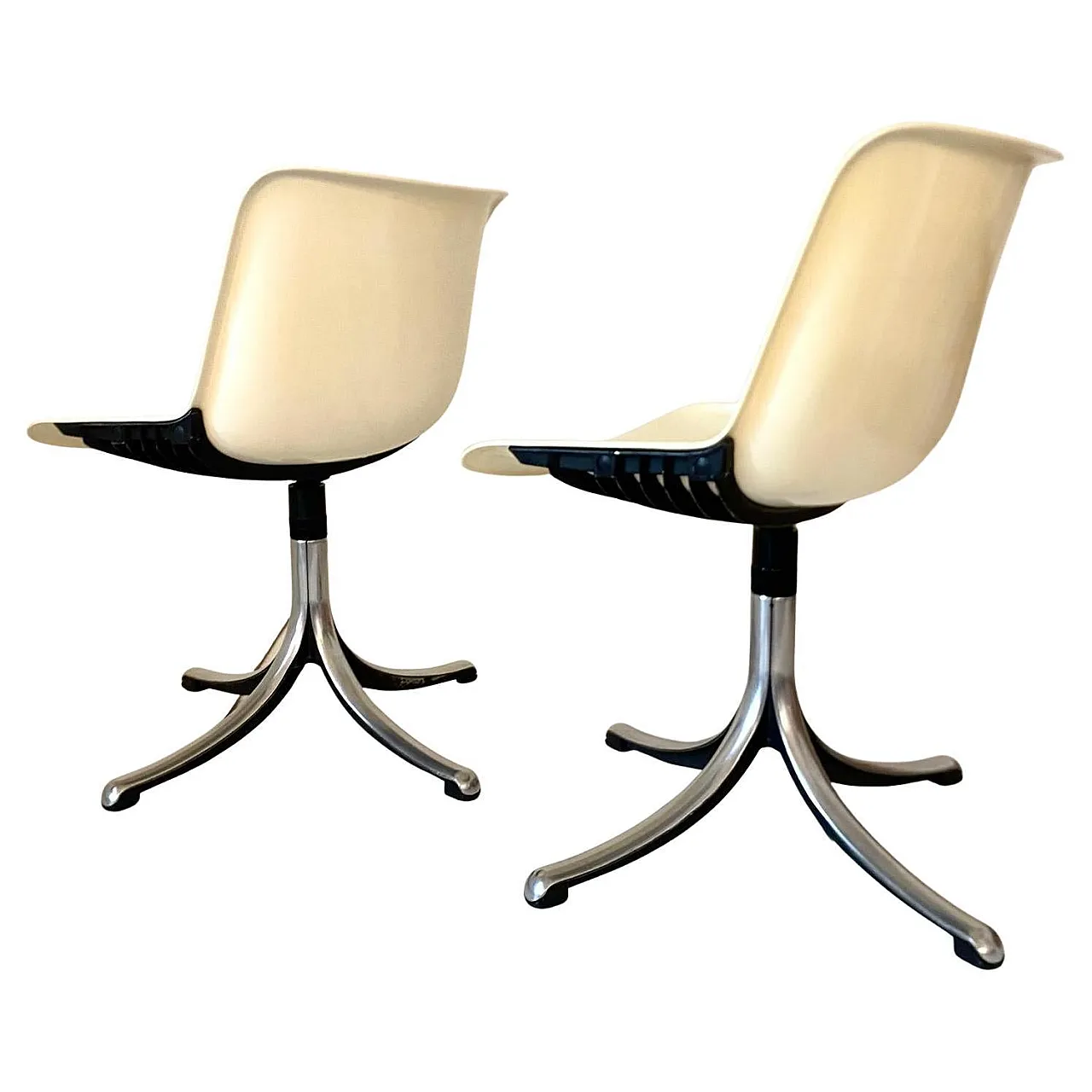 3 office chairs "Modus", Osvaldo Borsani for Tecno, 60s 14