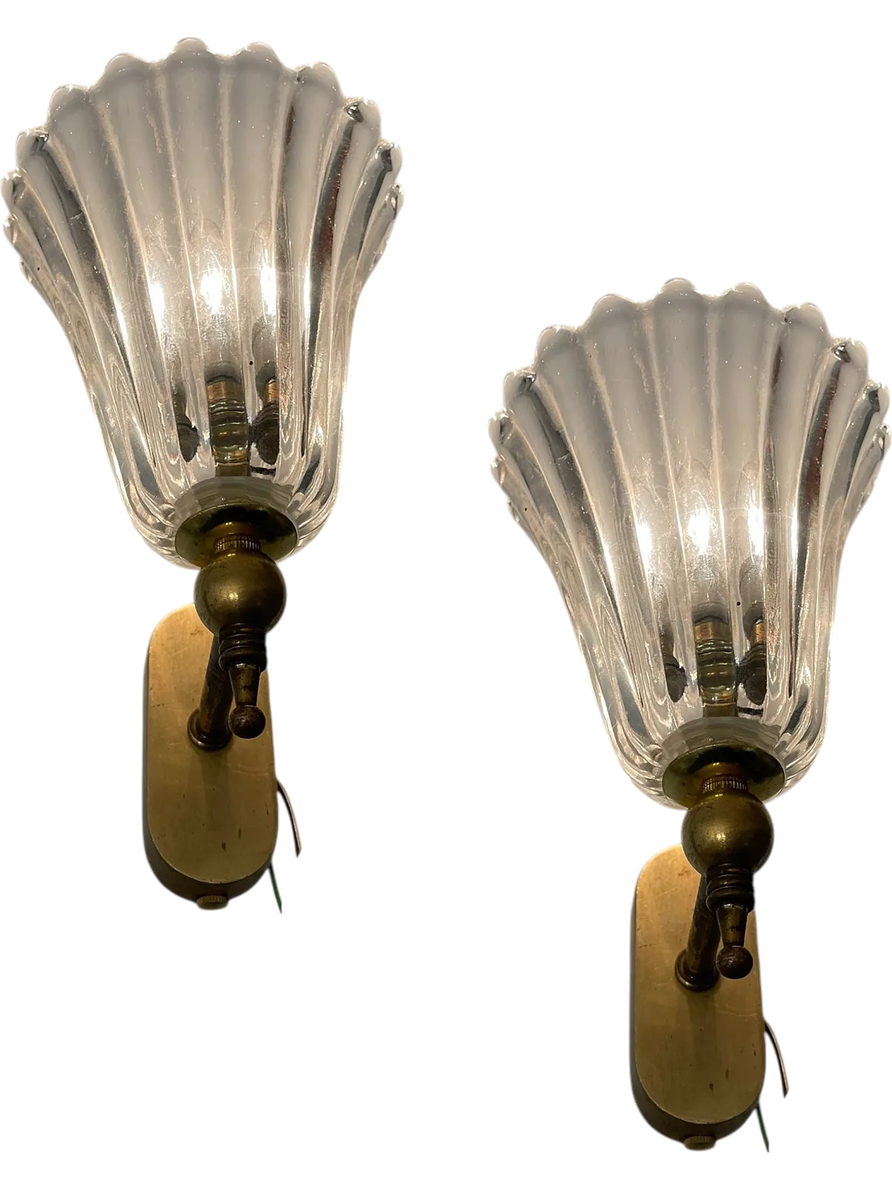 Murano Glass Sconces, 1950s, Set of 2 11