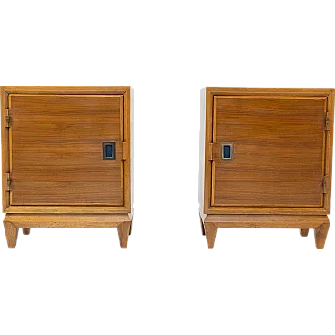 Pair of bedside tables, 1950s