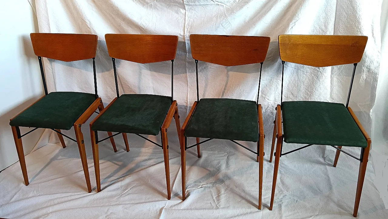 4 chairs, 60s 1