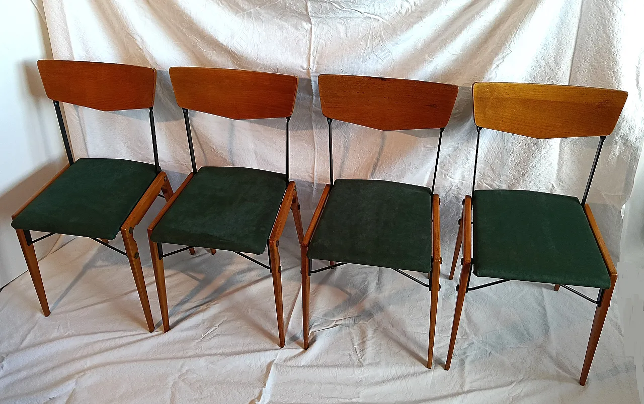 4 chairs, 60s 2