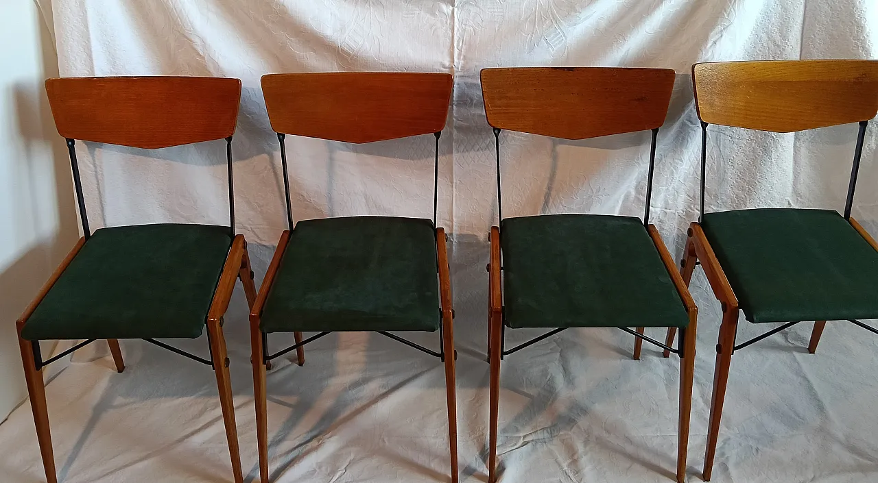 4 chairs, 60s 4