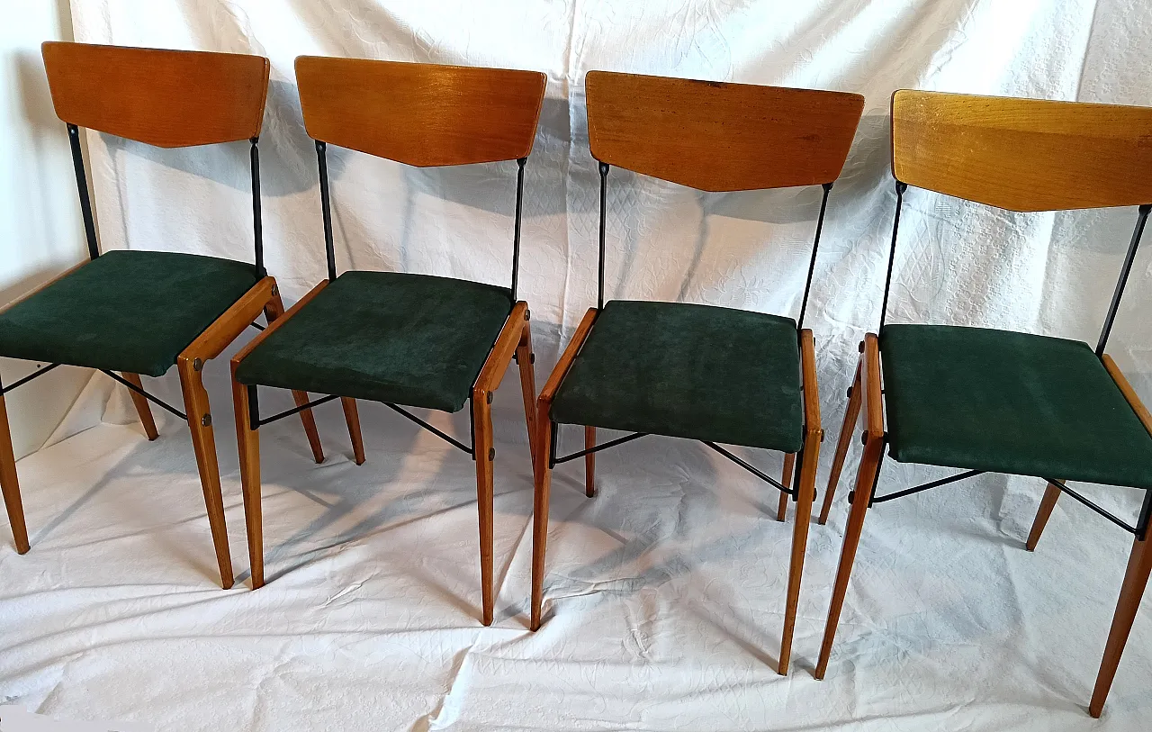 4 chairs, 60s 5