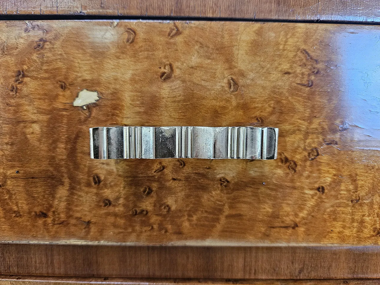 Credenza Art Decò in radica di tuja, anni '40 11