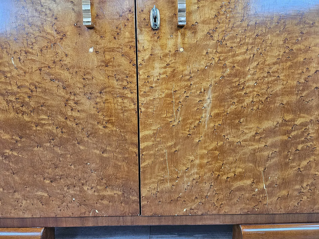 Credenza Art Decò in radica di tuja, anni '40 20