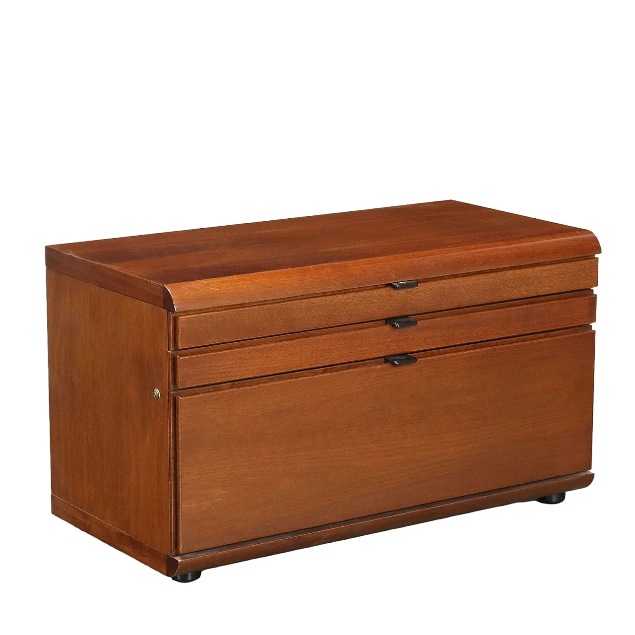 Walnut chest of drawers by Hans von Klier for Skipper, 1970s 1