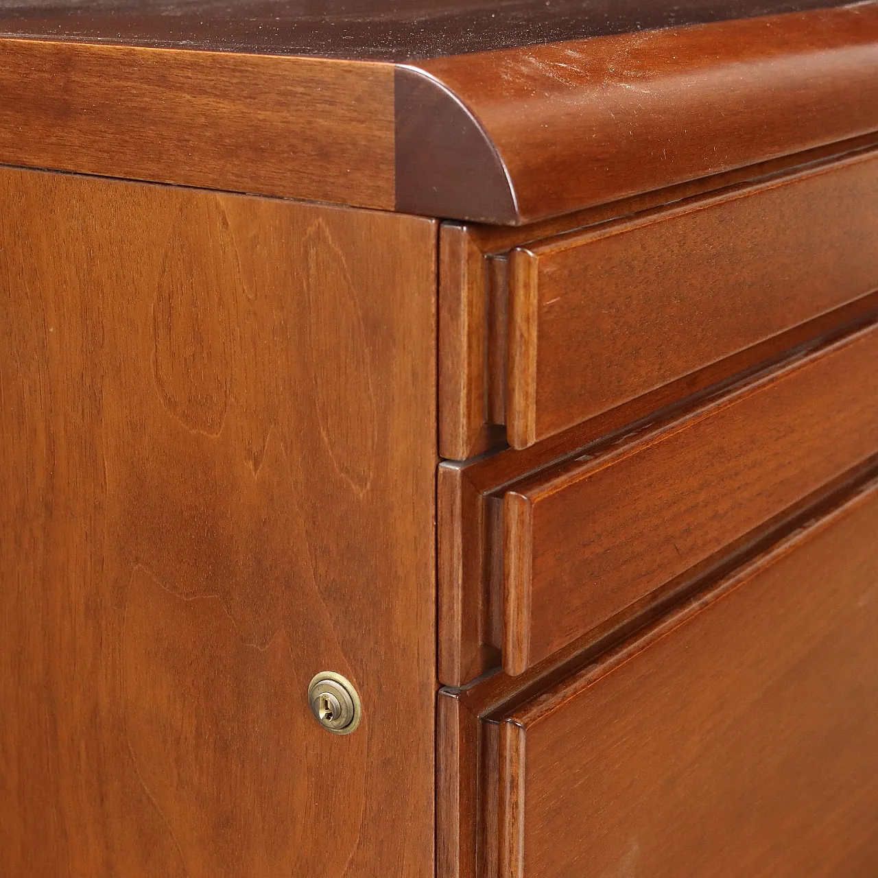 Walnut chest of drawers by Hans von Klier for Skipper, 1970s 4