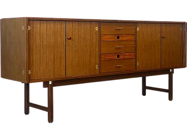 Credenza italiana in legno di teak anni 60