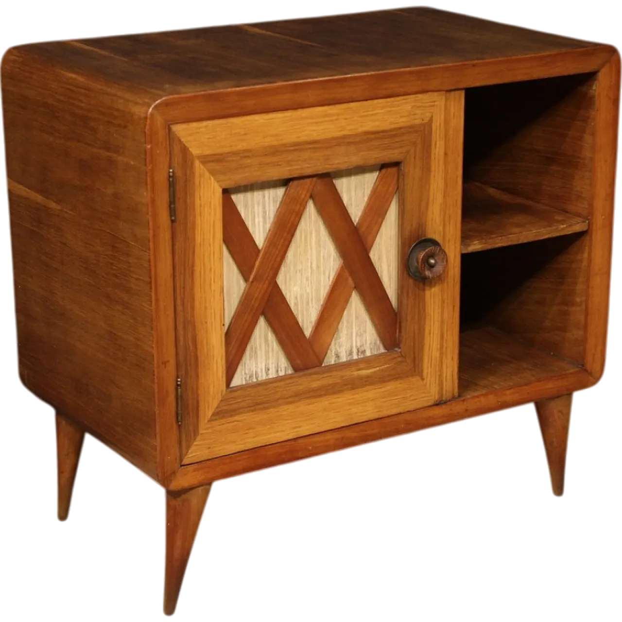 Bedside table Ponti style, 20th century 13