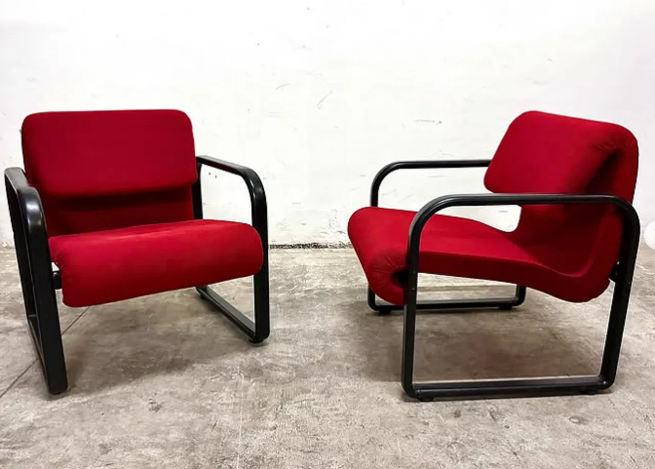 Sofa with two armchairs by Arflex, 1990s 5