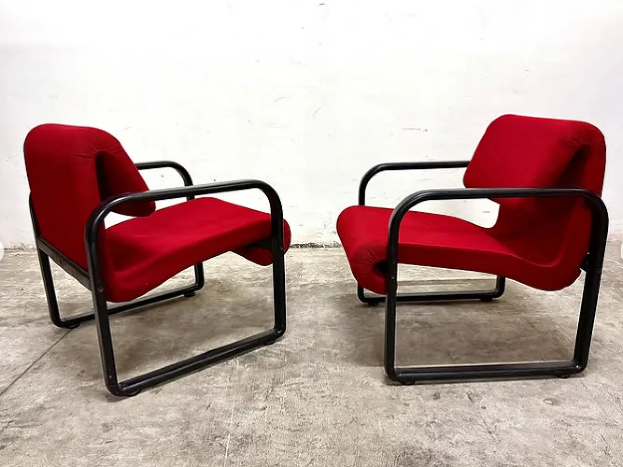 Sofa with two armchairs by Arflex, 1990s 7