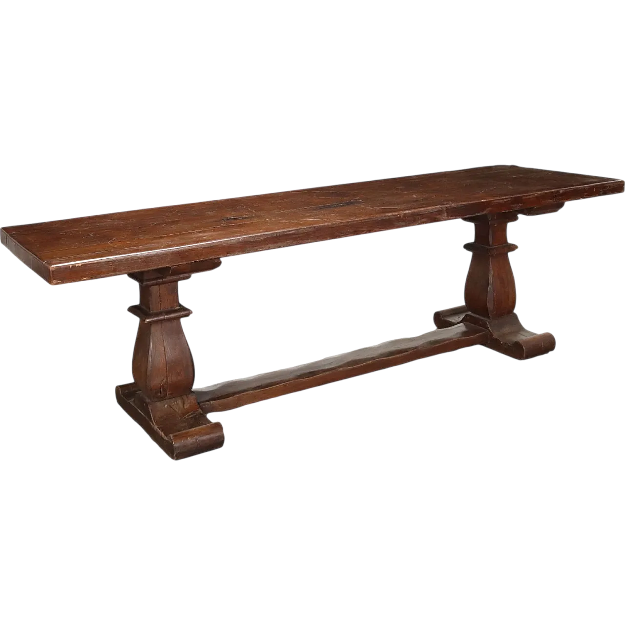 Chestnut table, 20th century 6