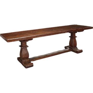 Chestnut table, 20th century