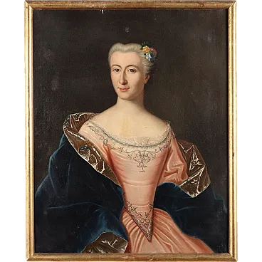 Portrait of a Noblewoman, oil on canvas, 18th century