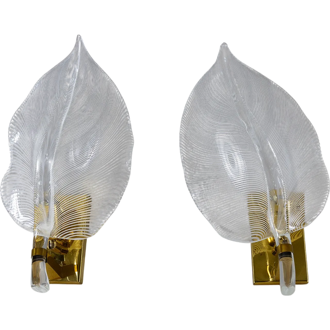 Pair of wall lamps by Franco Luce, 1970s 6