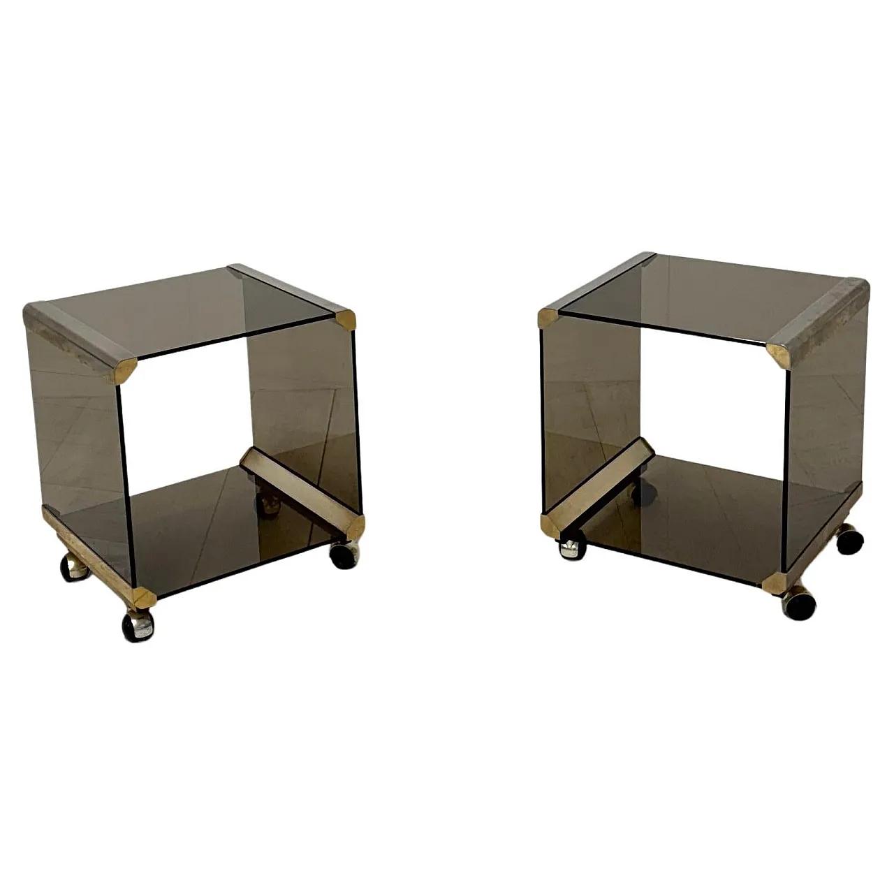 Pair of bedside tables by P. Gallotti for Gallotti & Radice, 1970s 1