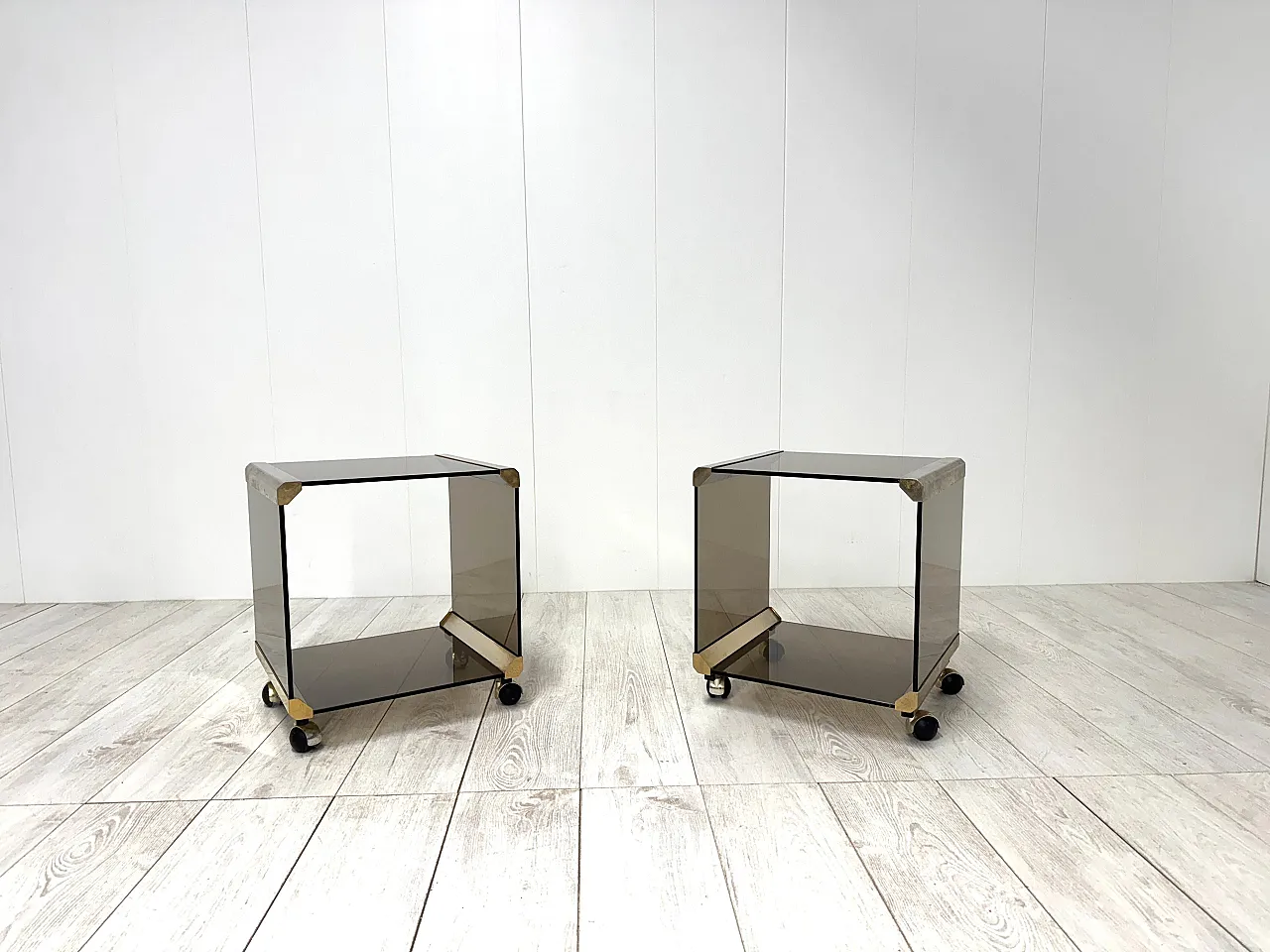 Pair of bedside tables by P. Gallotti for Gallotti & Radice, 1970s 2