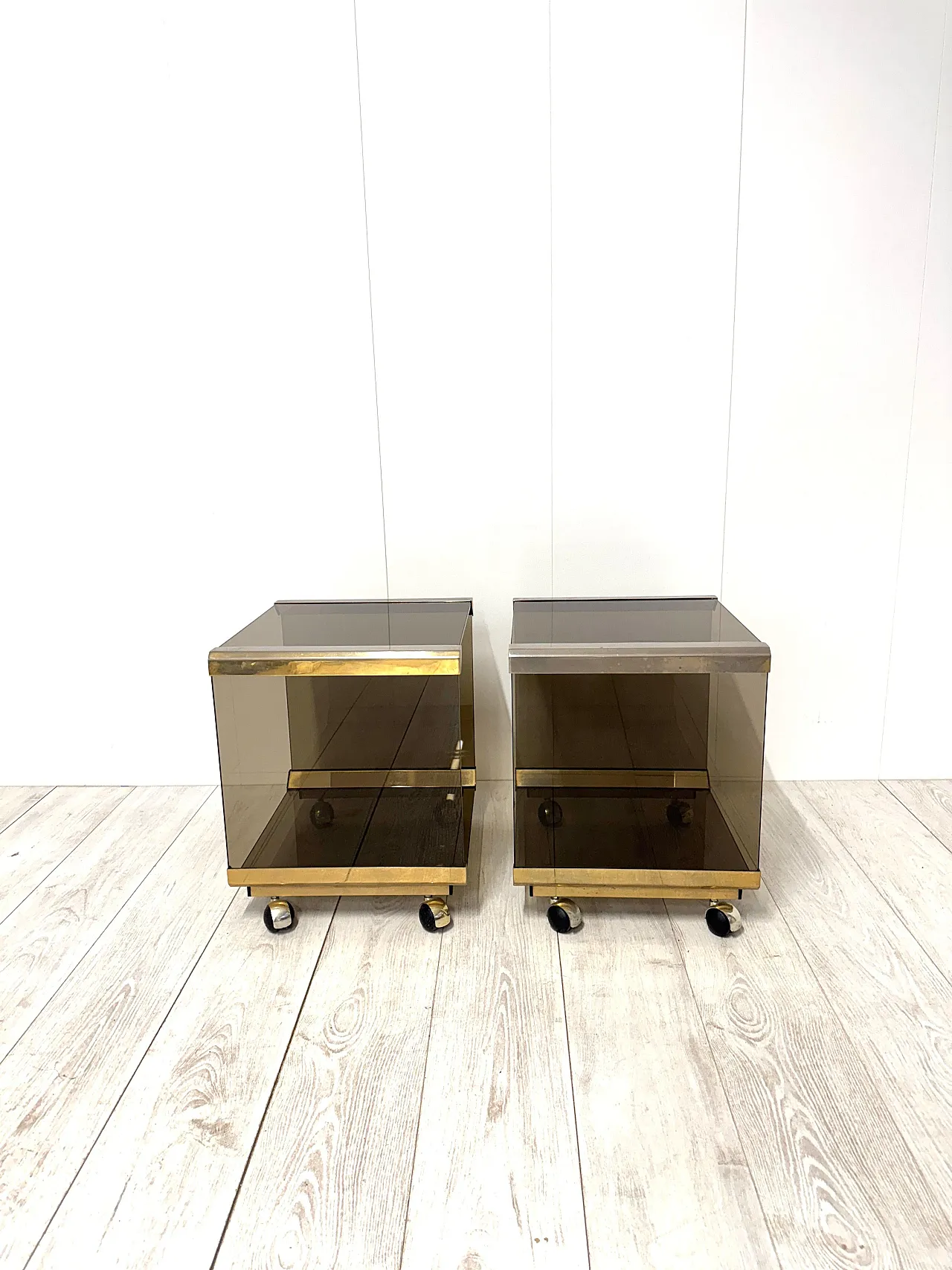 Pair of bedside tables by P. Gallotti for Gallotti & Radice, 1970s 5