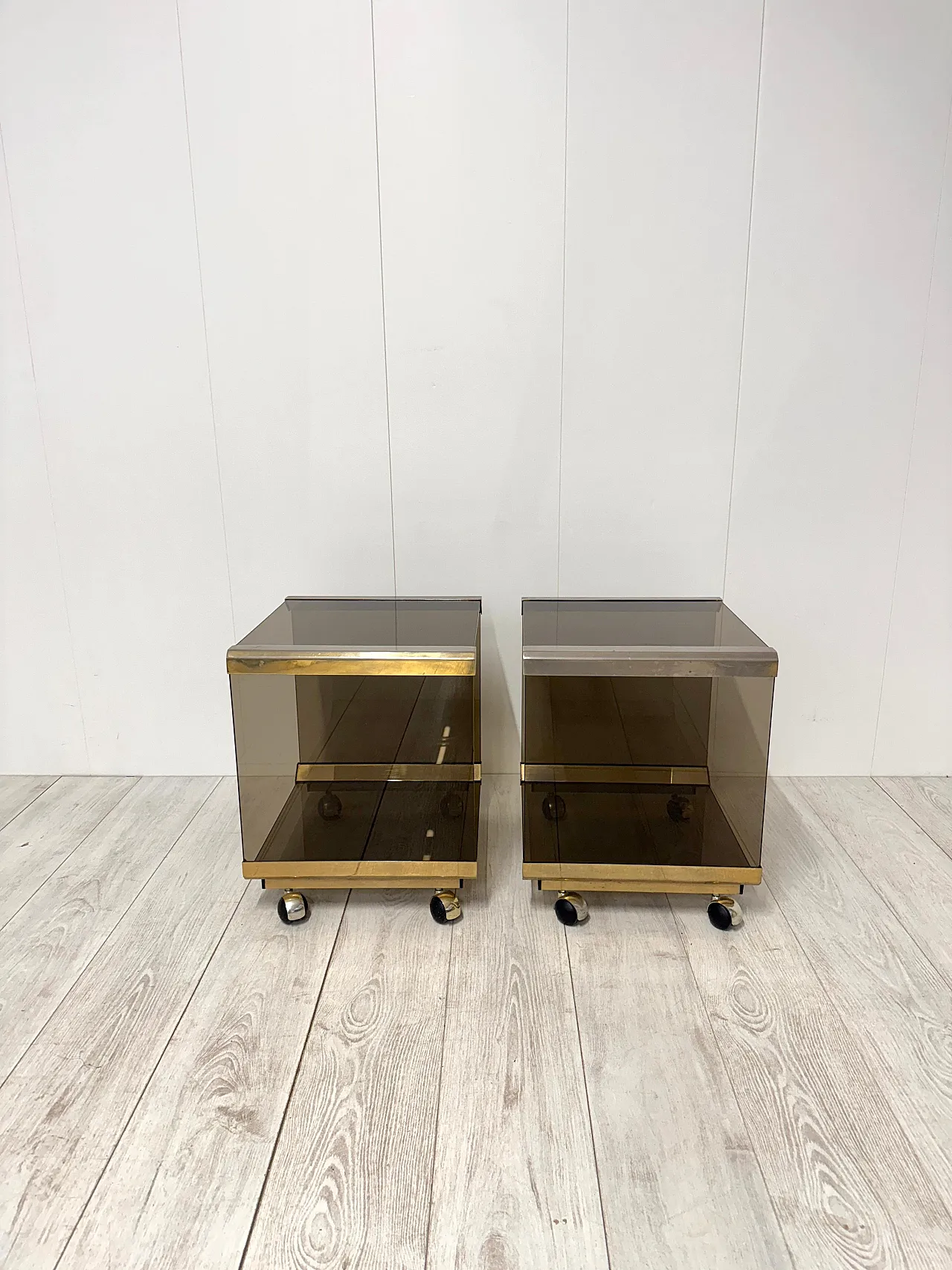 Pair of bedside tables by P. Gallotti for Gallotti & Radice, 1970s 7