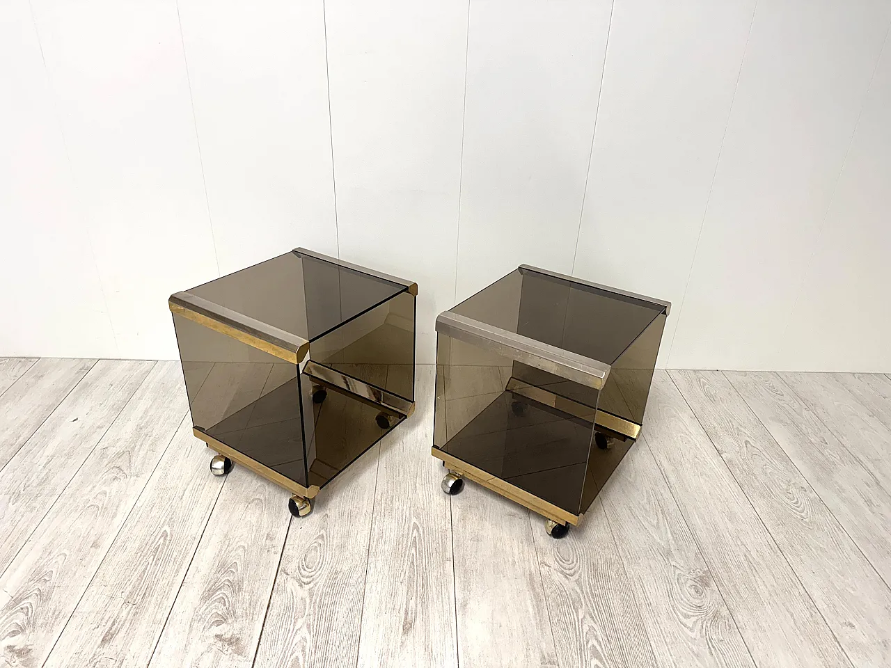 Pair of bedside tables by P. Gallotti for Gallotti & Radice, 1970s 9