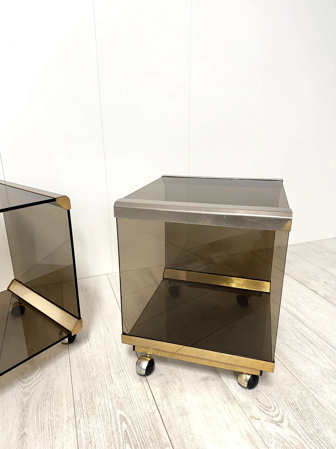 Pair of bedside tables by P. Gallotti for Gallotti & Radice, 1970s 11