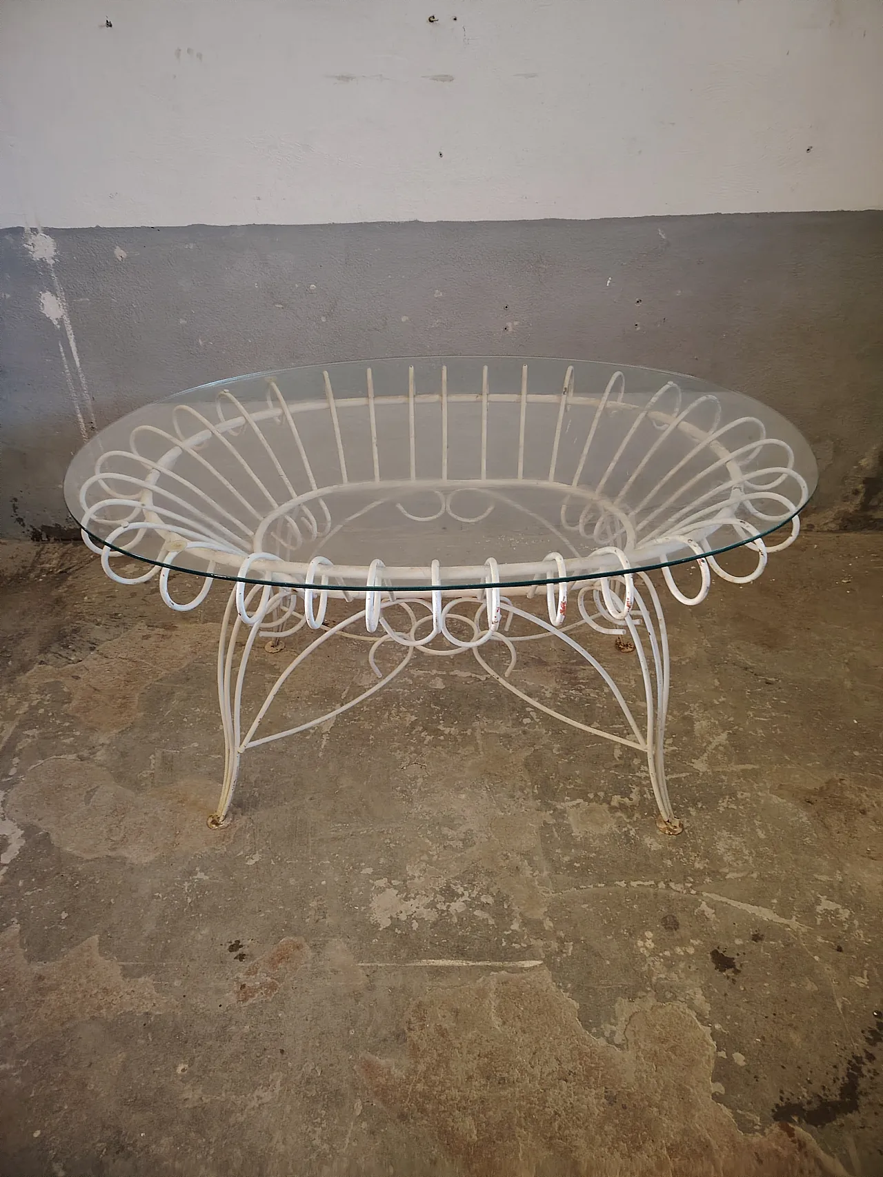 Mid Century garden table, 50s 1