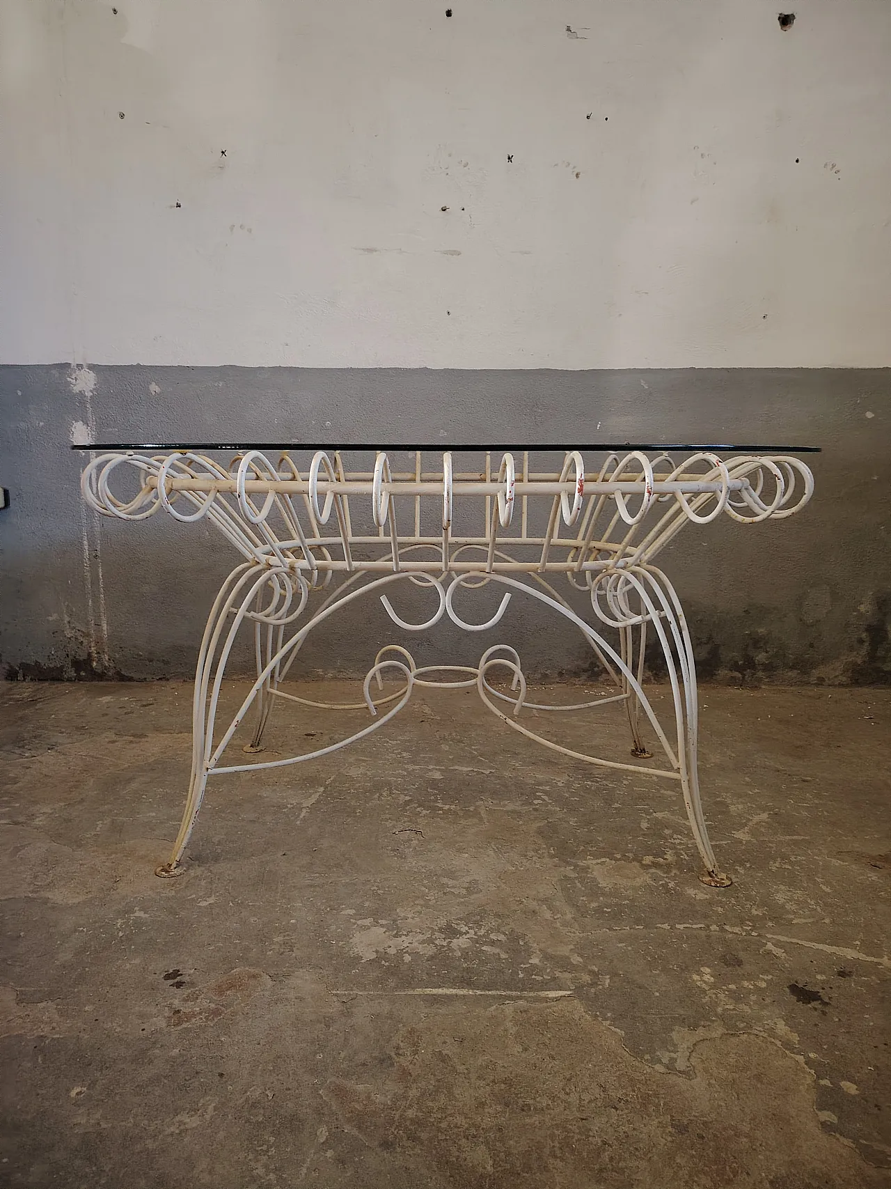 Mid Century garden table, 50s 2