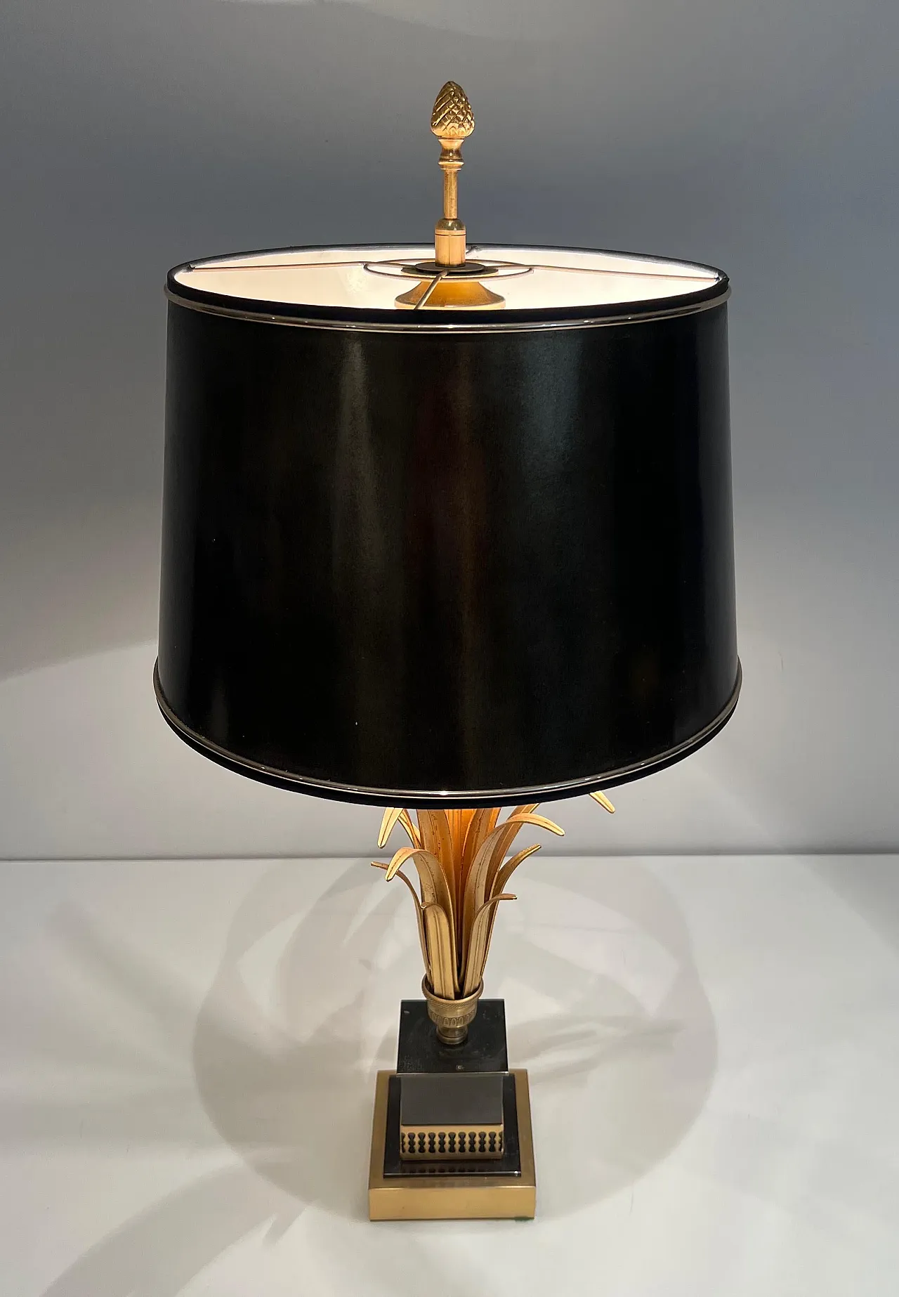 Palm-shaped table lamp in the style of Maison Charles, 1970s 5