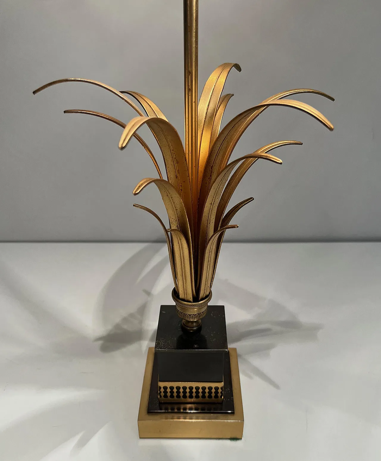 Palm-shaped table lamp in the style of Maison Charles, 1970s 15