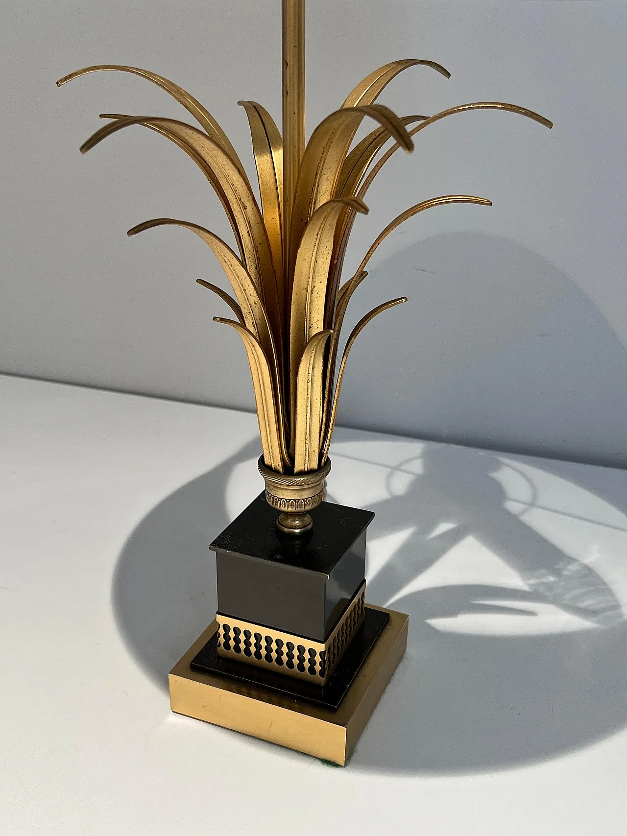 Palm-shaped table lamp in the style of Maison Charles, 1970s 16