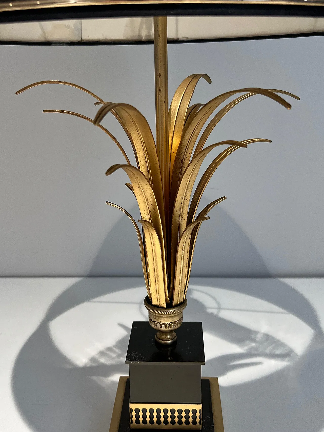 Palm-shaped table lamp in the style of Maison Charles, 1970s 17