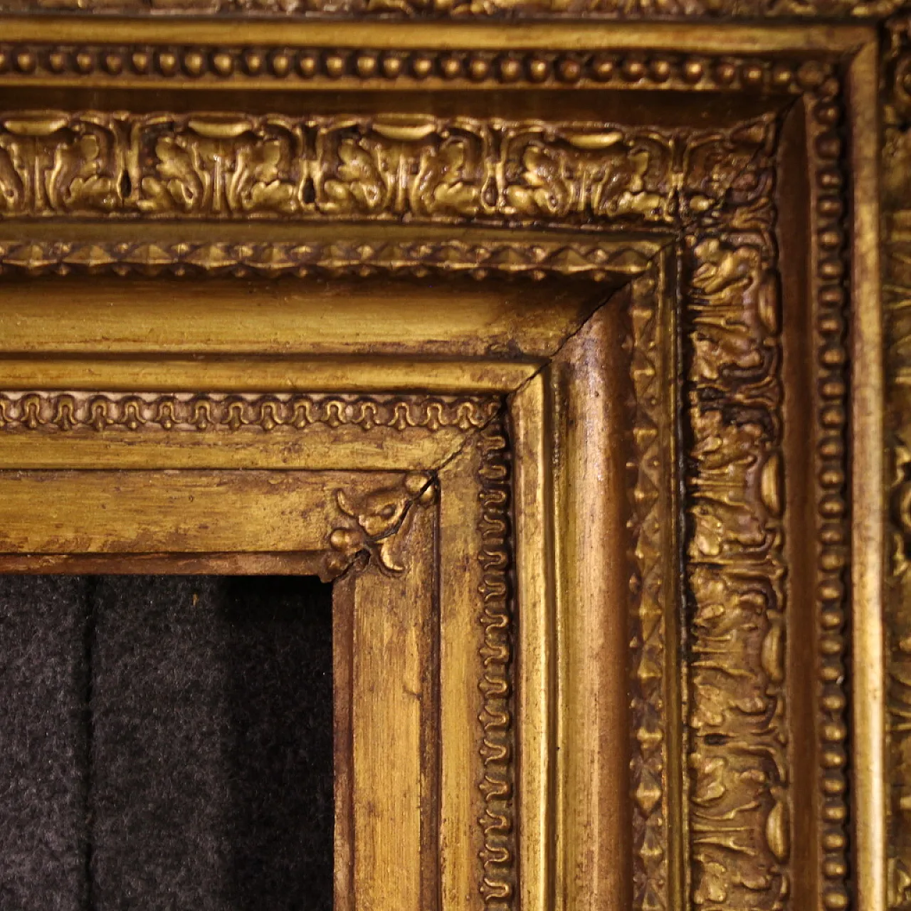 Carved and gilded French frame, 20th century 5