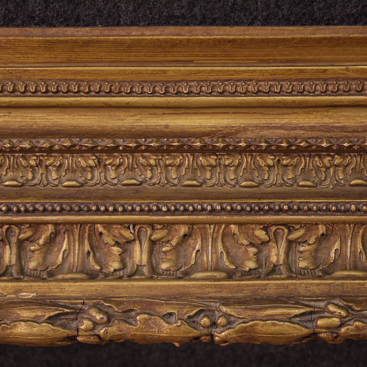 Carved and gilded French frame, 20th century 10