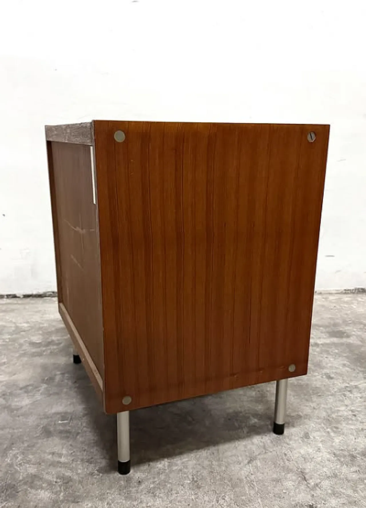 Wood and metal chest of drawers by George Coslin for 3V, 1960s 6