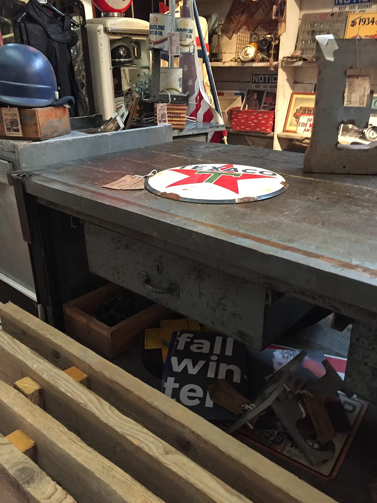 Table from a mechanical workshop, 60s 3