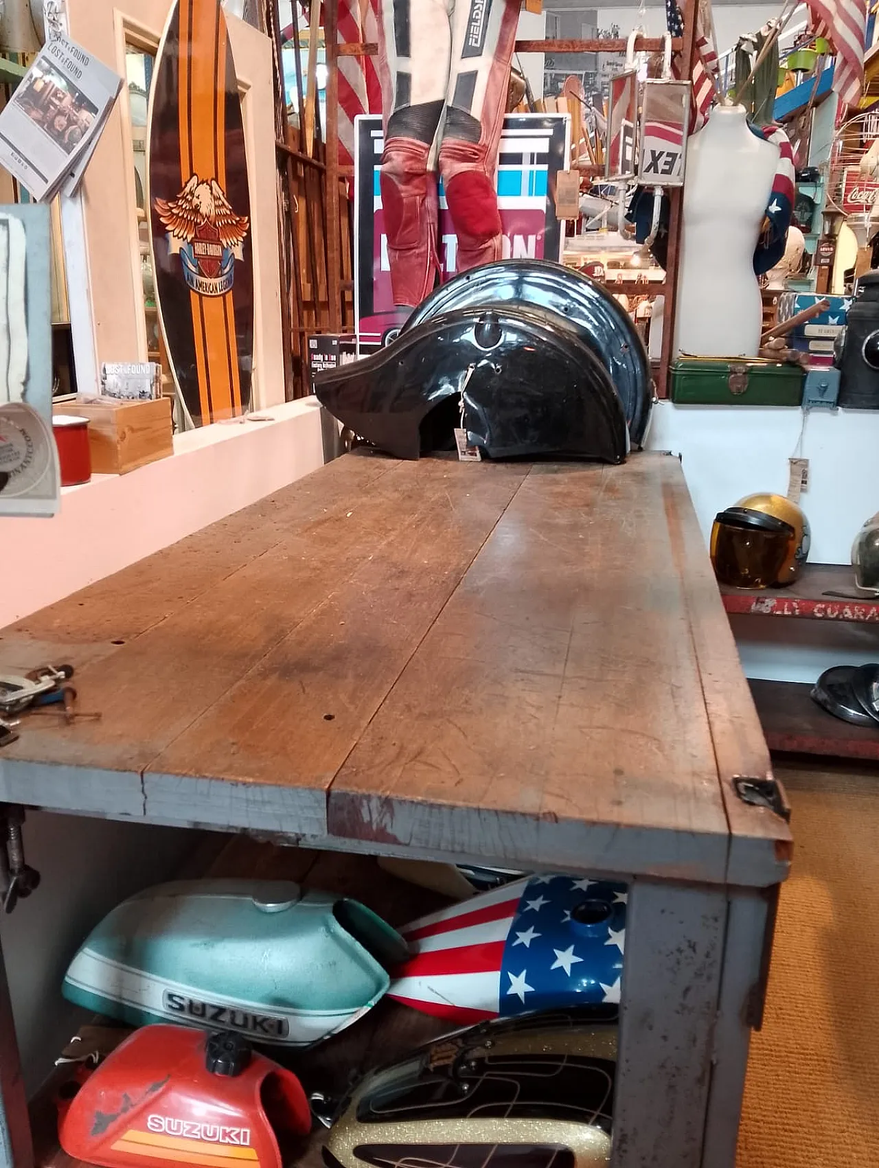 Table from a mechanical workshop, 60s 5