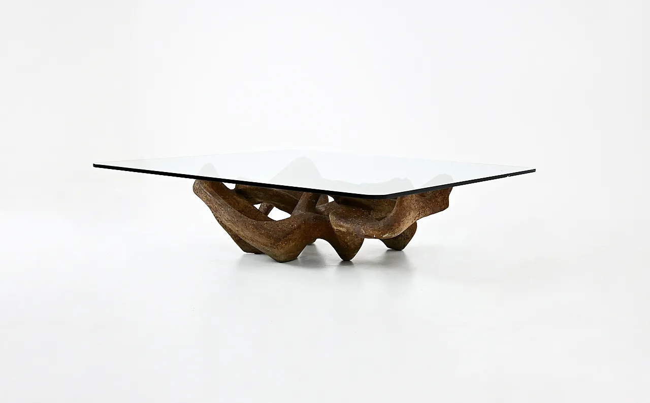 Coffee table by Claudio Trevi, 1970s 1