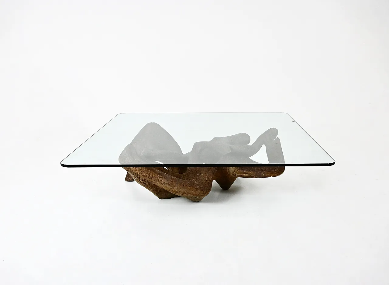 Coffee table by Claudio Trevi, 1970s 3