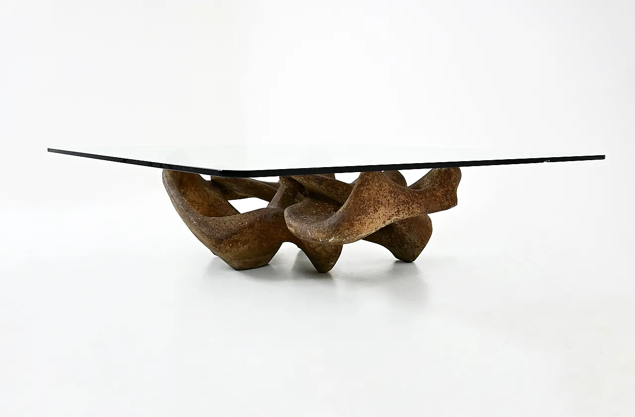 Coffee table by Claudio Trevi, 1970s 5